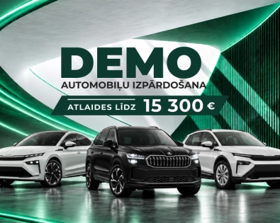 Demo automobiļu piedāvājums